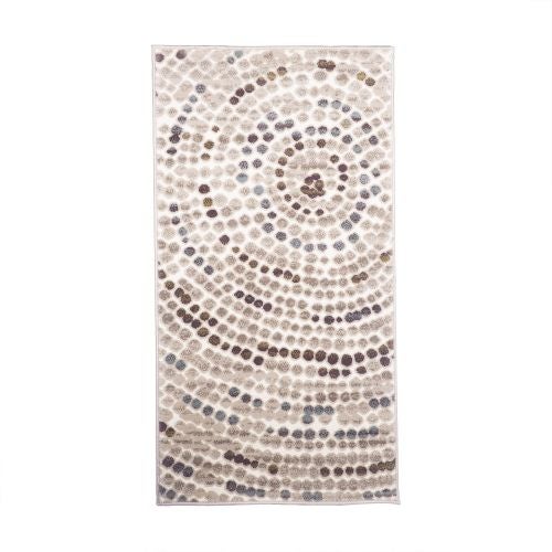 Covor polipropilena 80 x 150 cm Domino puncte bej