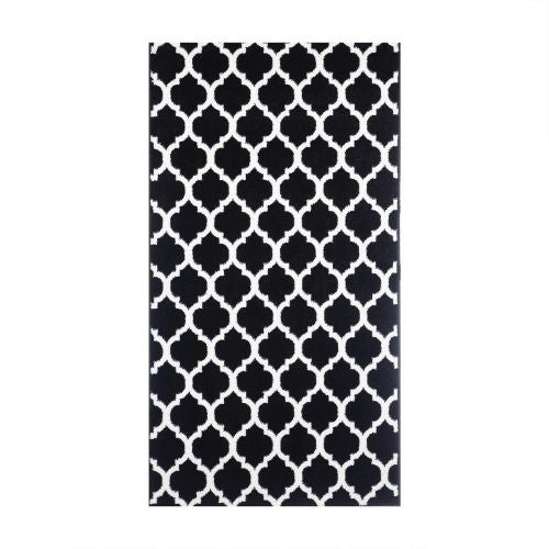 Covor polipropilena 80 x 150 cm Kolibri negru