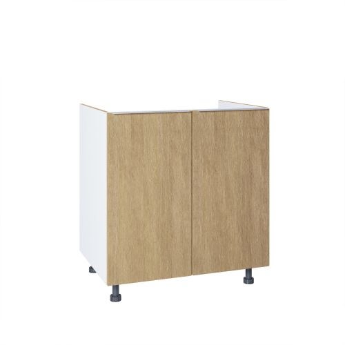 Olivia corp baza masca chiuveta 2 usi 80 cm stejar MDF