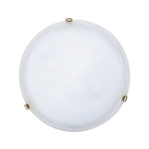 Plafoniera diametru 40 cm, 2 x E27 60 W, "Alabastro"