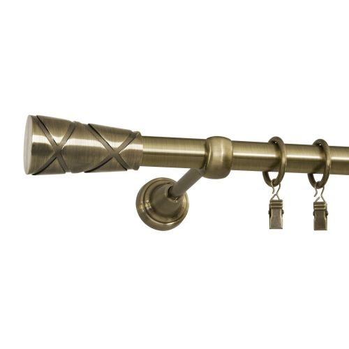 Kit Dublu 240 Cm Diametru 19 25 Mm Auriu Patinat Coloss