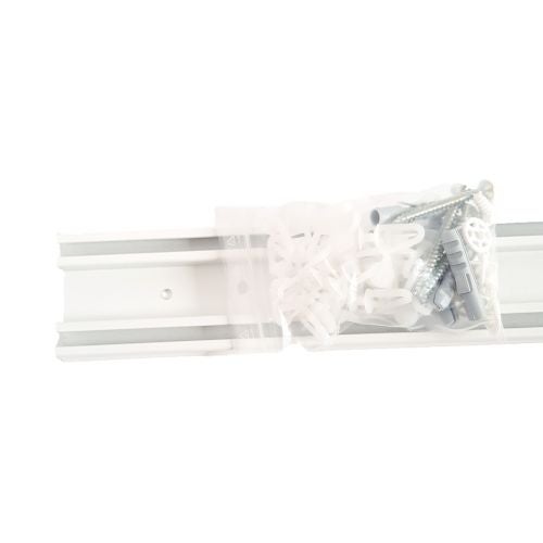 Kit Sina aluminiu 2 canale, 60 mm x 250 cm