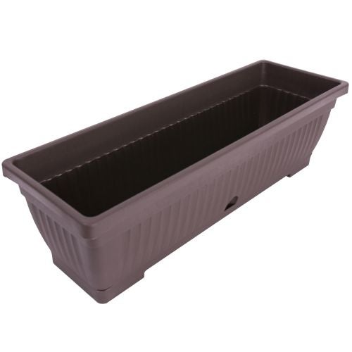 Jardiniera cu suport Verbena maro 80 cm