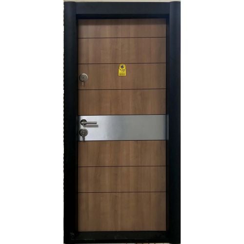 Usa Metalica Apartament Huston Stejar 88 X 205 Cm Deschidere Stanga