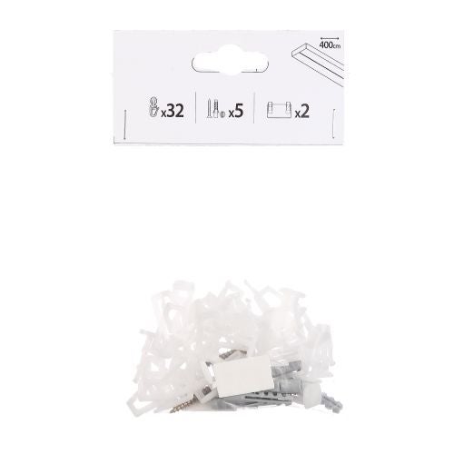 Set accesorii sina PVC 1 canal x 400 cm