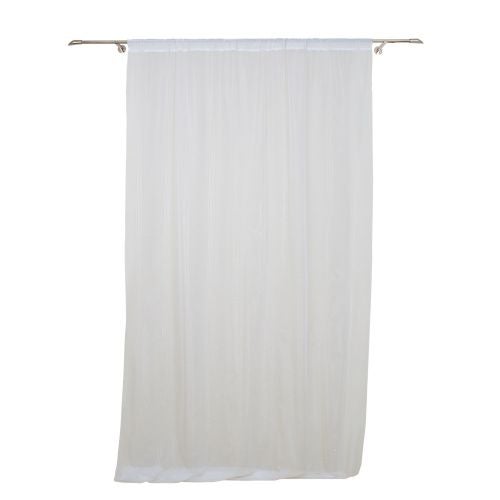 Perdea crem, model dungi aurii, 400 x 245 cm, Dakota