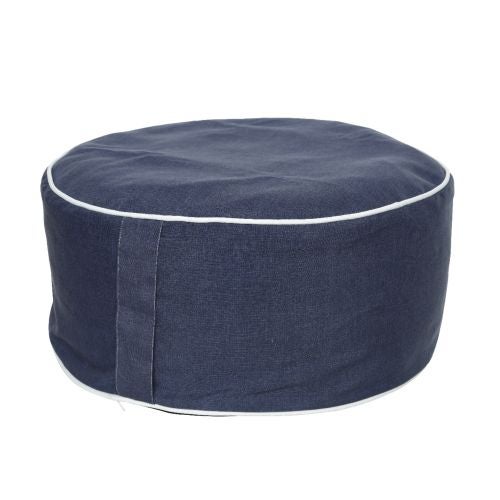 Scaun gonflabil material textil albastru