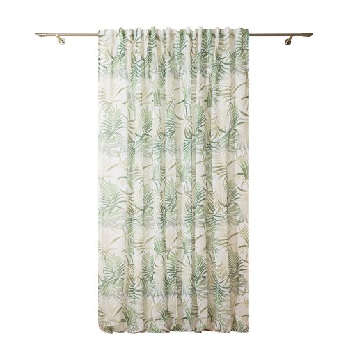 Perdea verde, 300 x 260 cm "Palmas"