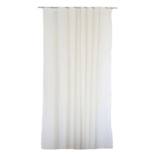Perdea crem, model discret dungi, 300 x 245 cm