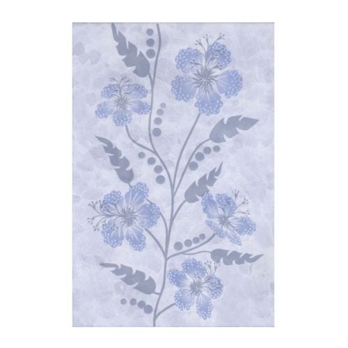 Decor 20 x 30 cm Cristalino bleu
