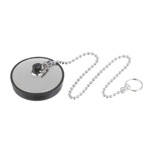 Dop sifon lavoar D52 mm cu lant crom