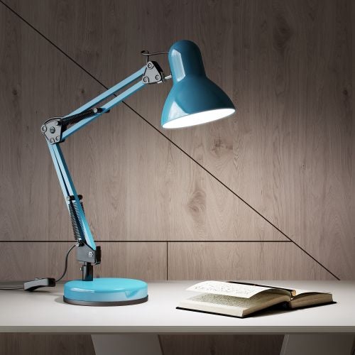 Lampa birou E27 40 w albastra "Ennis"