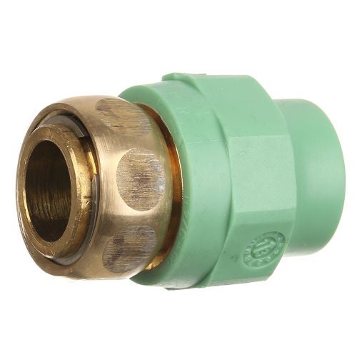 Racord PPR verde D25 mm x FI 1" PN25 olandez