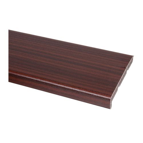 Glaf PVC pentru interior, mahon 300 x 20 cm