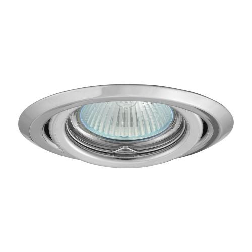 Spot incastrat mobil GU5.3 50w, rotund, nuanta crom "Argus4"