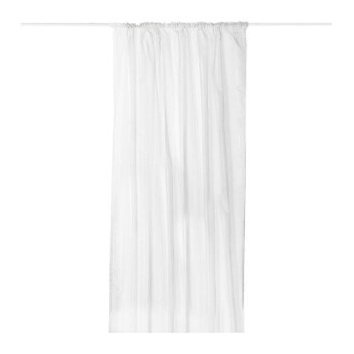 Perdea argintie, model dungi, 300 x 245 cm "Dakota"