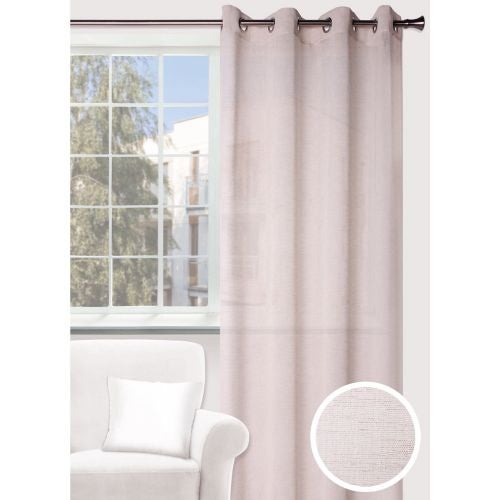 Perdea bej, 140 x 245 cm, Flax