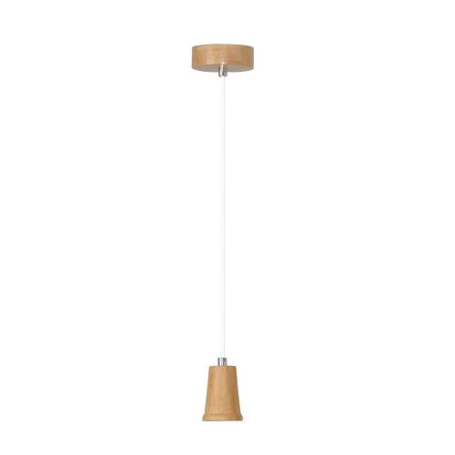 Cablu pendul, E27, lemn deschis, "Caramel"