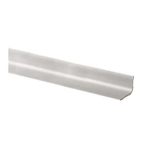 Profil terminatie parchet 22 mm/1,86 m argintiu