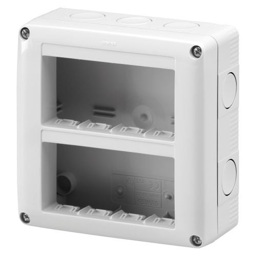 Doza aparenta IP 40 verticala 8 module (2 x 4) m