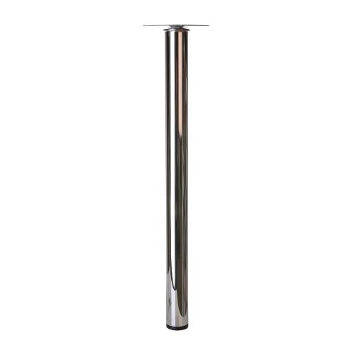 Picior mobila metal 30 x 500 mm crom