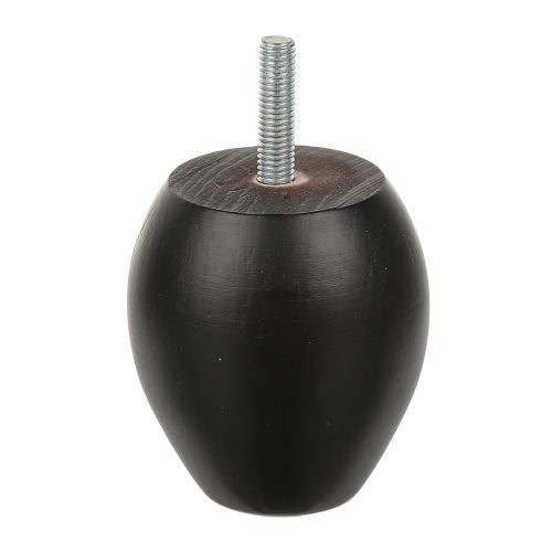 Picior dulap fag wenge rotund 70 x 70 mm