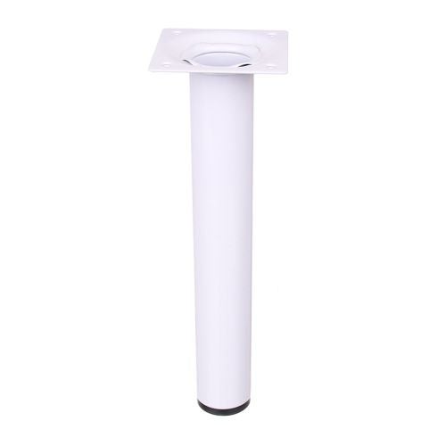 Picior mobila metal 30 x 600 mm alb