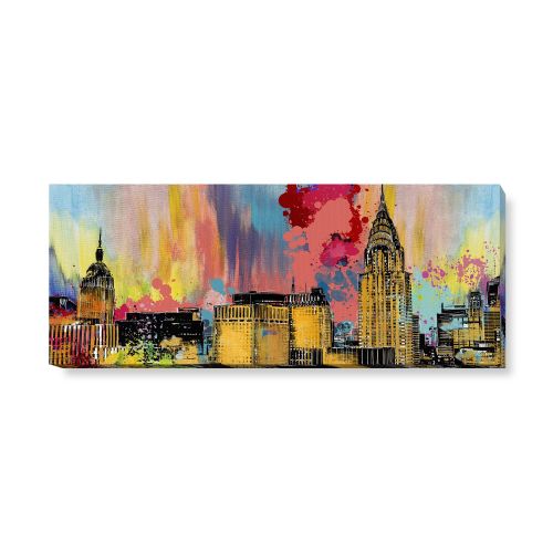 Canvas, 125 x 50 cm, "New York"