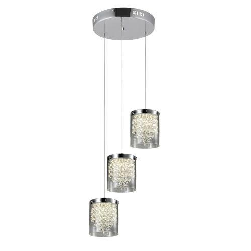 Lustra tip plafoniera LED, 18W, "Cantos"