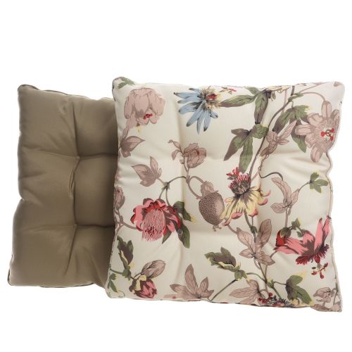 Perna Cu Doua Fete Pentru Scaun Poliester 40 X 80 Cm Albastra
