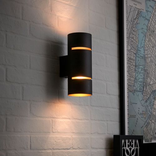 mechanical Flourish Warehouse Aplica LED Inspire Tubbo, 2 x 5 W, 2 x 450 lm, metal, negru