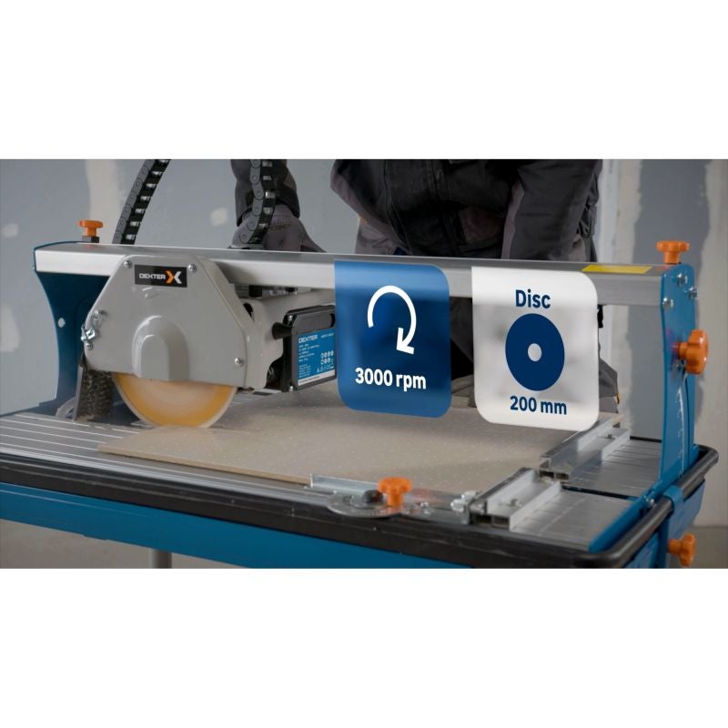 Masina de taiat gresie, Dexter, 800 W, 200 mm