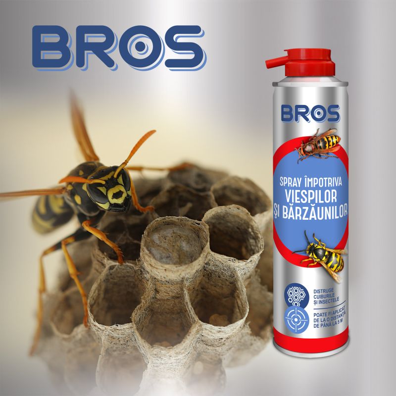Spray impotriva viespilor, Bros, 300 ml