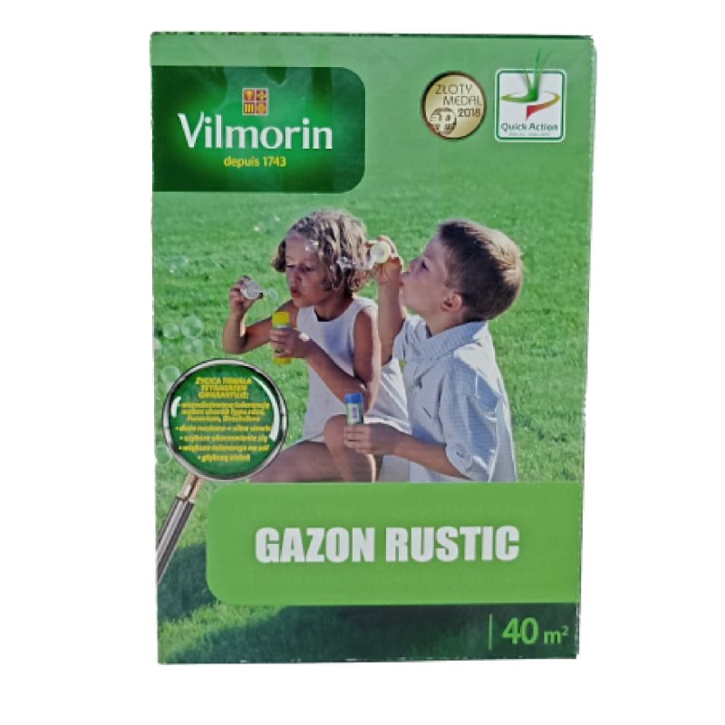 Gazon Vilmorin Rustique - Lot De 2 Sacs De 5kg Pour Pelouse Dense Et Résistante | Semences Tétraploïdes
