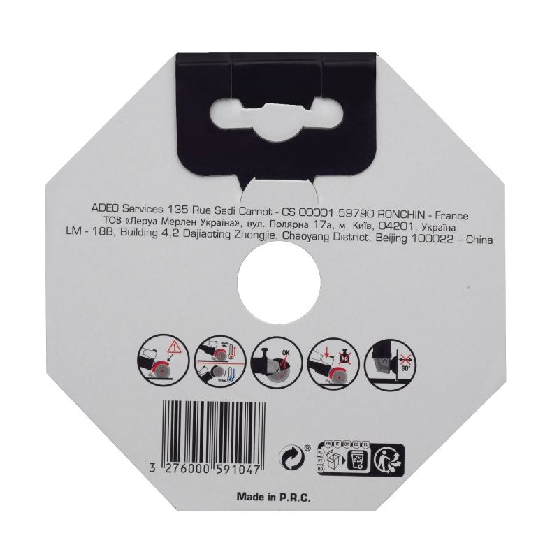 Disc diamantat Dexter Pro, pentru ceramica, Ø 125 mm