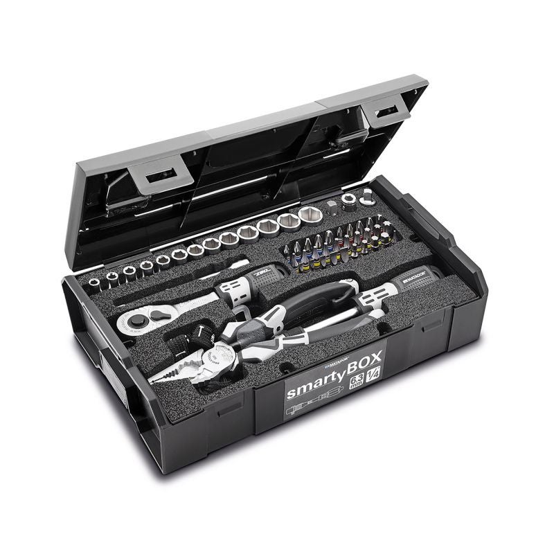 Trusa chei Matador, 6.3 mm, otel crom-vanadiu (set 61 buc)