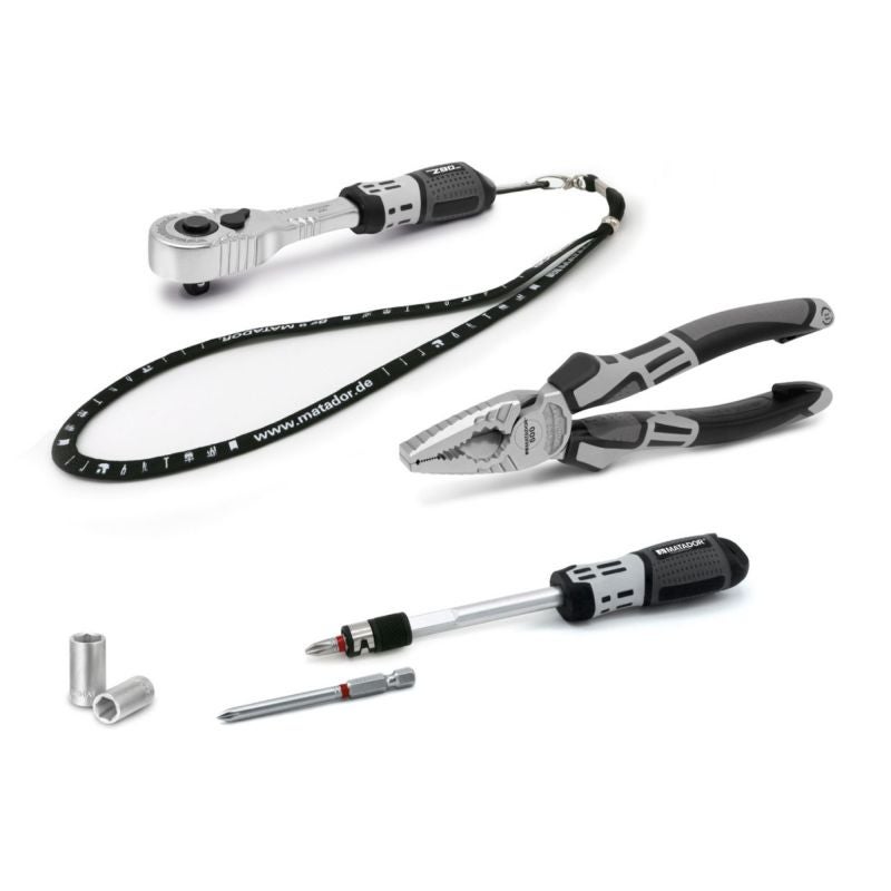 Trusa chei Matador, 6.3 mm, otel crom-vanadiu (set 61 buc)