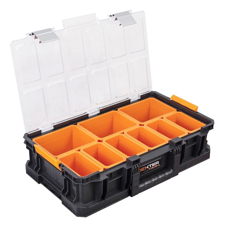 LEROY 2022 セット Organizator unelte Dexter Pro, plastic, 52.6 x 30.7 x 12.5 cm