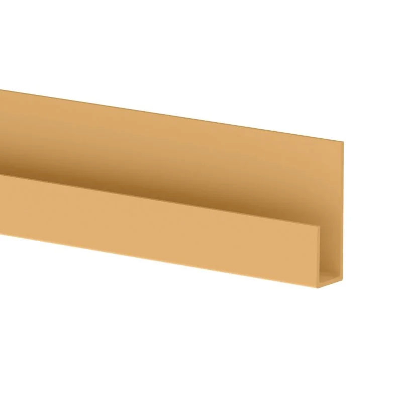 Profil terminatie B2, PVC, 8 x 12 x 2700 mm, pin