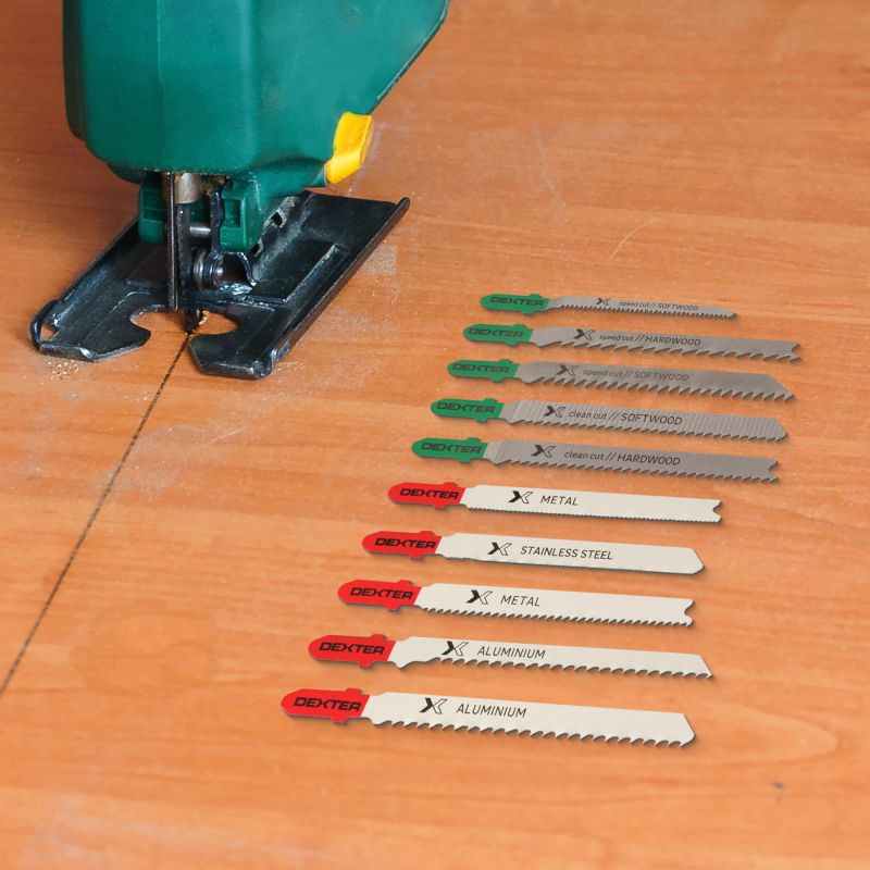 Panze fierastrau vertical, Dexter, pentru lemn metal, taiere max