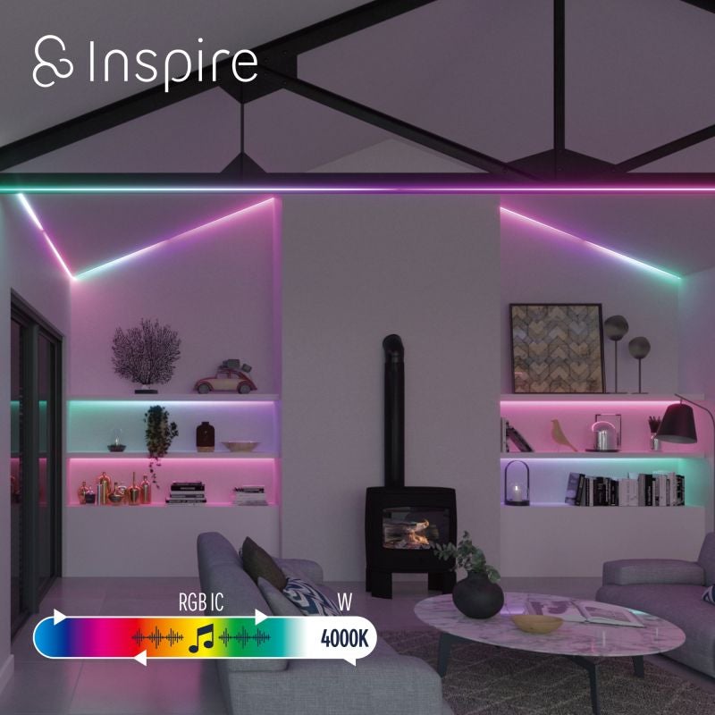 Telecomanda Inspire pentru banda LED, RGB, cu radiofrecventa +