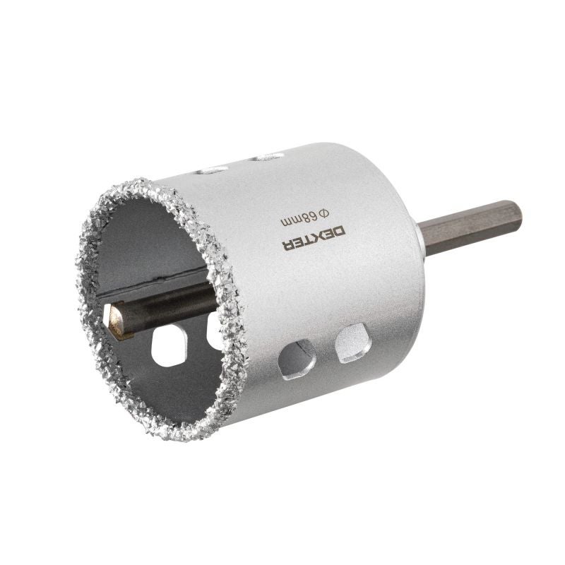 Carota zidarie 68 mm cu burghiu centrare Dexter