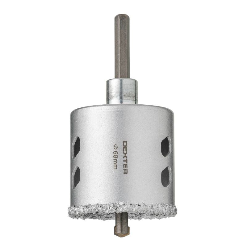 Carota zidarie 68 mm cu burghiu centrare Dexter