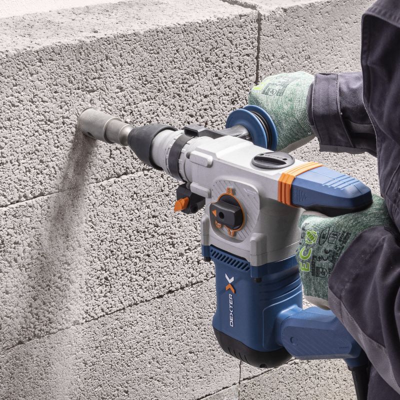 Carota beton SDS Plus 35 mm cu burghiu centrare Dexter