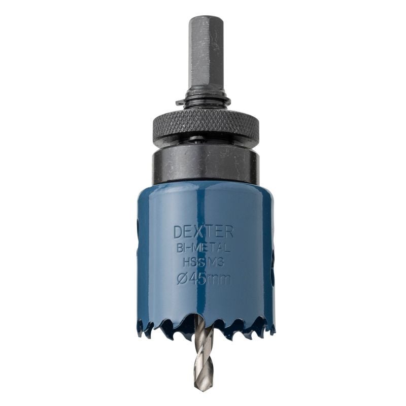 Carota bimetal 45 mm cu burghiu centrare Dexter
