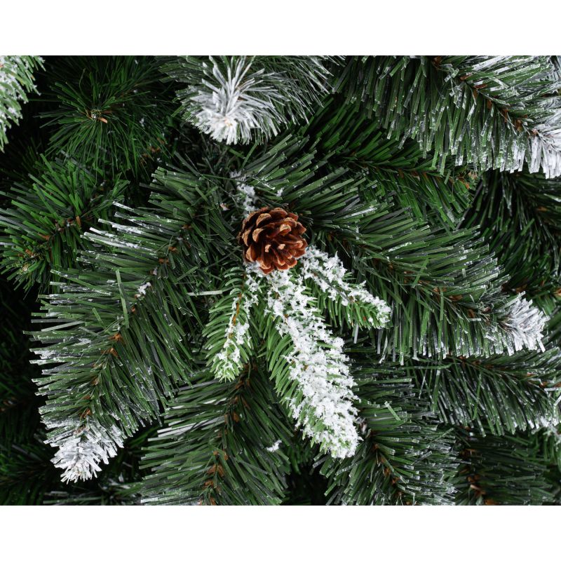 Brad artificial Nordmann, aspect nins, inaltime 300 cm, verde