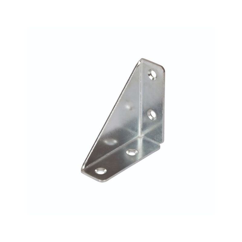 Conector colt, zincat, 64 x 64 x 22 mm, argintiu