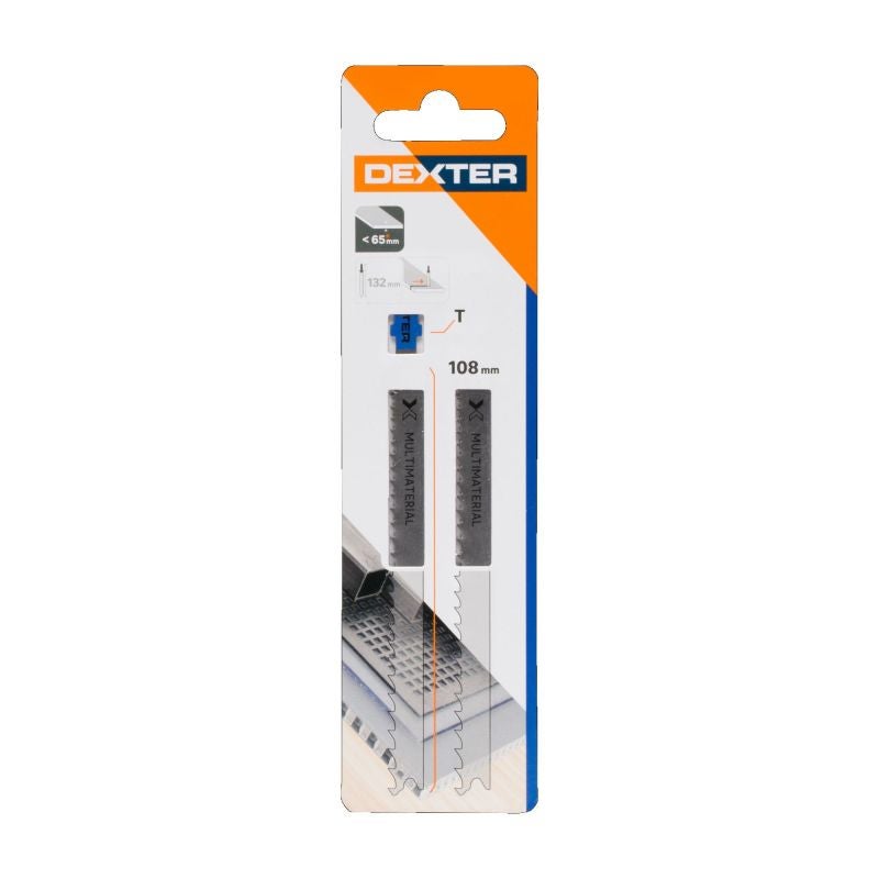Panze fierastrau vertical, Dexter, pentru multimaterial, taiere