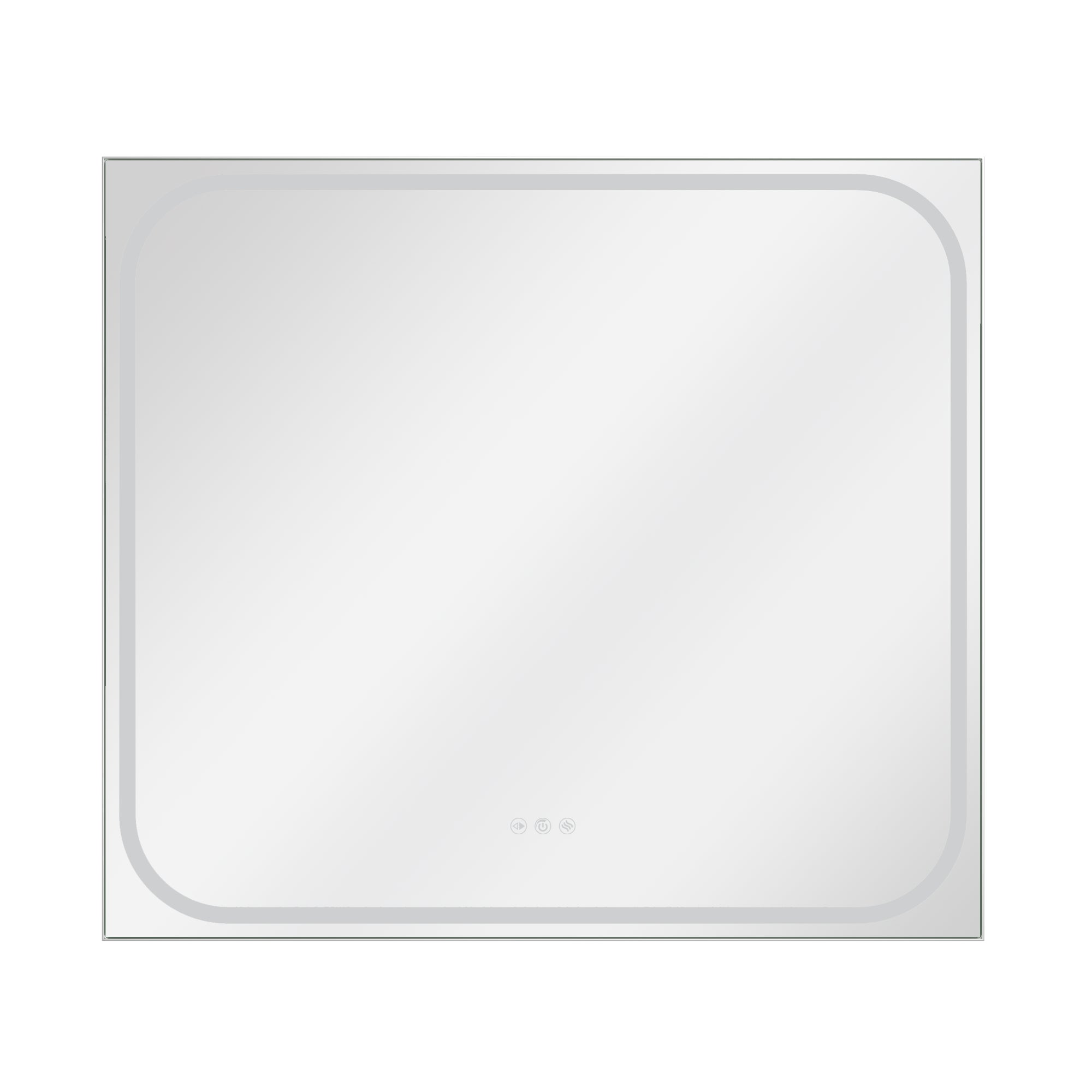 Oglinda baie cu LED Sensea Remix, 90 x 80 cm