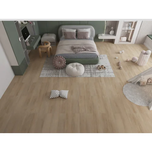 Parchet SPC 4 mm, Desert Oak, natur deschis, rezistent la apa